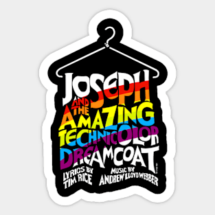 Joseph And The Amazing Technicolor Dreamcoat' Sticker